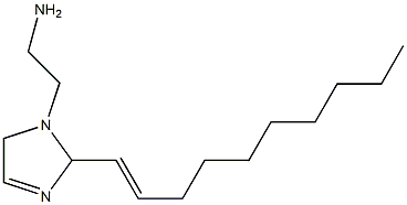 1-(2-Aminoethyl)-2-(1-decenyl)-3-imidazoline,,结构式