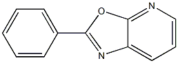 2-フェニルオキサゾロ[5,4-b]ピリジン 化学構造式