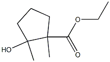 2-Hydroxy-1,2-dimethylcyclopentanecarboxylic acid ethyl ester|