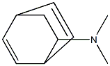 N,N-Dimethylbicyclo[2.2.2]octa-2,5-dien-7-amine Struktur