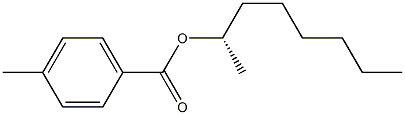 (+)-p-Toluic acid (S)-1-methylheptyl ester,,结构式