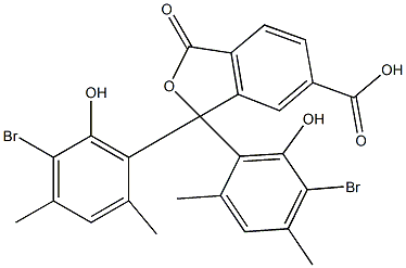  1,1-Bis(5-bromo-6-hydroxy-2,4-dimethylphenyl)-1,3-dihydro-3-oxoisobenzofuran-6-carboxylic acid