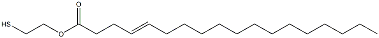 4-Octadecenoic acid 2-mercaptoethyl ester,,结构式