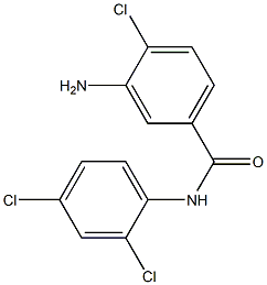 3-Amino-2',4,4'-trichlorobenzanilide Structure