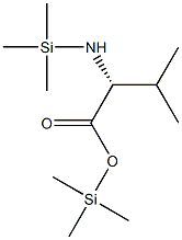 N-(トリメチルシリル)-D-バリントリメチルシリル 化学構造式