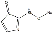 2-Thiazolylsodiooxystibine oxide