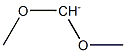 Dimethoxymethylium Struktur