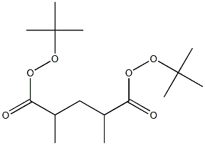 Pentane-2,4-di(peroxycarboxylic acid)di-tert-butyl ester,,结构式