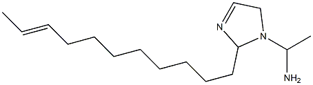 1-(1-Aminoethyl)-2-(9-undecenyl)-3-imidazoline Struktur