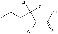 2,3,3-Trichlorohexanoic acid