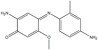 2-Amino-4-[(4-amino-o-tolyl)imino]-5-methoxy-2,5-cyclohexadien-1-one|