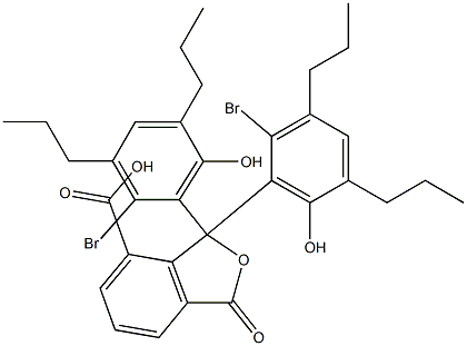 1,1-Bis(2-bromo-6-hydroxy-3,5-dipropylphenyl)-1,3-dihydro-3-oxoisobenzofuran-7-carboxylic acid