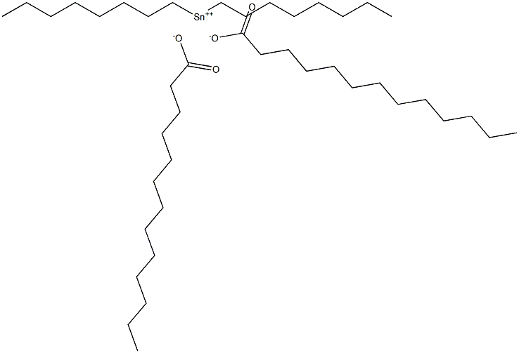 Ditridecanoic acid dioctyltin(IV) salt,,结构式