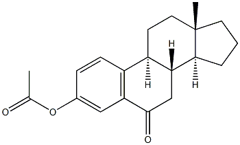 3-Acetoxyestra-1,3,5(10)-trien-6-one Structure