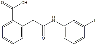 2-[2-[3-Iodoanilino]-2-oxoethyl]benzoic acid|