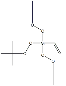 Tri(tert-butylperoxy)vinylsilane Structure