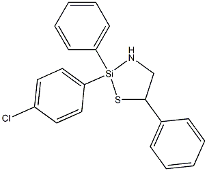 2-(4-Chlorophenyl)-2,5-diphenyl-1-thia-3-aza-2-silacyclopentane