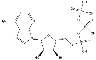 3'-Amino-3'-deoxyadenosine 5'-triphosphoric acid