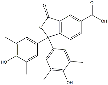 1,3-Dihydro-1,1-bis(4-hydroxy-3,5-dimethylphenyl)-3-oxoisobenzofuran-5-carboxylic acid