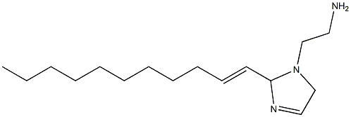 1-(2-アミノエチル)-2-(1-ウンデセニル)-3-イミダゾリン 化学構造式