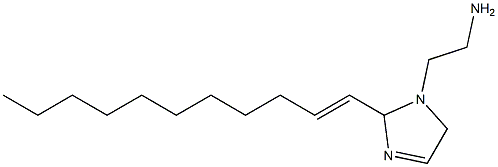 1-(2-Aminoethyl)-2-(1-undecenyl)-3-imidazoline,,结构式