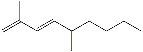 2,5-Dimethyl-1,3-nonadiene Struktur