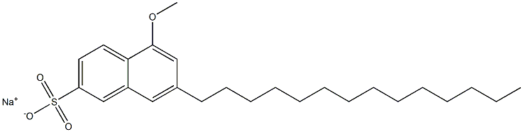  5-Methoxy-7-tetradecyl-2-naphthalenesulfonic acid sodium salt