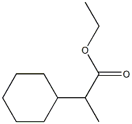 2-Cyclohexylpropionic acid ethyl ester,,结构式
