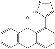 1-(1H-Pyrazol-5-yl)anthrone