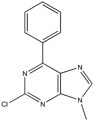 2-Chloro-6-phenyl-9-methyl-9H-purine