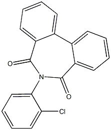 6-(2-Chlorophenyl)-5H-dibenz[c,e]azepine-5,7(6H)-dione