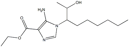 5-Amino-1-[1-(1-hydroxyethyl)heptyl]-1H-imidazole-4-carboxylic acid ethyl ester|