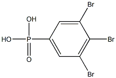 3,4,5-Tribromophenylphosphonic acid 结构式