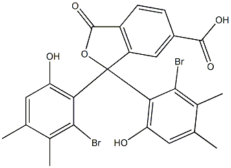  1,1-Bis(2-bromo-6-hydroxy-3,4-dimethylphenyl)-1,3-dihydro-3-oxoisobenzofuran-6-carboxylic acid