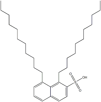 1,8-Diundecyl-2-naphthalenesulfonic acid