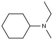 N-メチル-N-エチルシクロヘキシルアミン 化学構造式