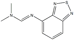 N2-(2,1,3-Benzothiadiazol-4-yl)-N1,N1-dimethylformamidine Structure