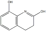 3,4-Dihydro-2,8-quinolinediol Struktur