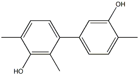 2,4,4'-Trimethyl-1,1'-biphenyl-3,3'-diol Structure