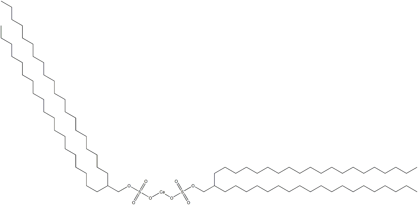 ビス(2-ノナデシルドコシルオキシスルホニルオキシ)カルシウム 化学構造式