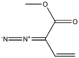 Methyl 2-diazo-3-butenoate Structure