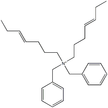 Di(4-heptenyl)dibenzylaminium