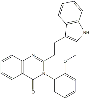 2-[2-(1H-Indol-3-yl)ethyl]-3-(2-methoxyphenyl)quinazolin-4(3H)-one