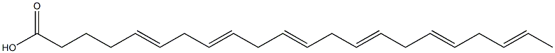 5,8,11,14,17,20-Docosahexaenoic acid,,结构式