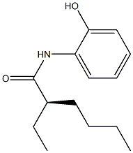 [R,(-)]-2-Ethyl-N-(2-hydroxyphenyl)hexanamide Structure