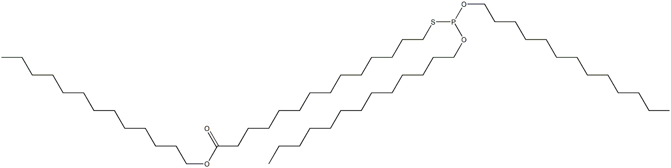  Thiophosphorous acid O,O-ditridecyl S-(14-tridecyloxy-14-oxotetradecyl) ester