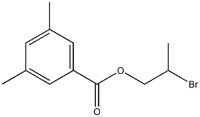  3,5-Dimethylbenzenecarboxylic acid 2-bromopropyl ester