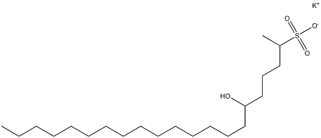  6-Hydroxyhenicosane-2-sulfonic acid potassium salt