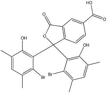1,1-Bis(2-bromo-6-hydroxy-3,5-dimethylphenyl)-1,3-dihydro-3-oxoisobenzofuran-5-carboxylic acid