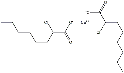 Bis(2-chlorooctanoic acid)calcium salt